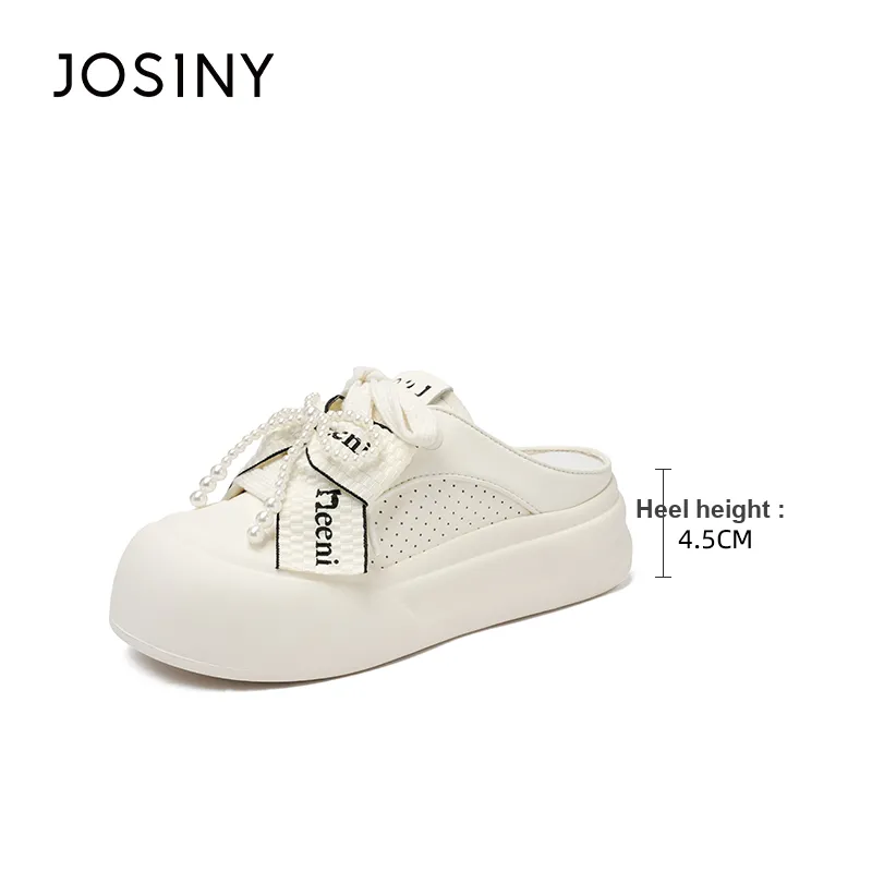 JOSINY Slip Resistant Abrasion Resistant Closed Toe Slippers Women's-5