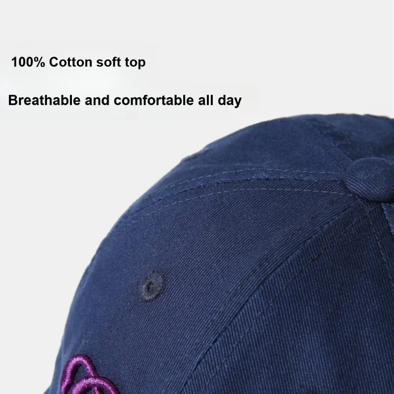 CACUSS Junior 100% Cotton Baseball Caps Unisex-15