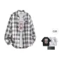 Black and White Plaid (Includes Brooch+Random T-Shirt)
