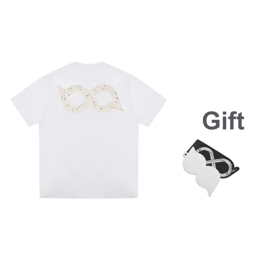 BIPOLAR Мужской Американский Винтаж Hip Hop Модный Уличный Круглый вырез Свободный крой Пуловер Короткий рукав Т-Рубашка Унисекс