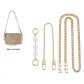 [White Camellia Three-Piece Set]Extender Chain 15cm+Decorative Chain 40cm+Long Chain