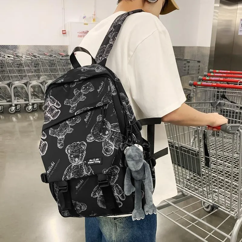 Alcohol dragon Backpacks-14