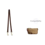 Dark Brown Leather Strap 67cm[Underarm Style]