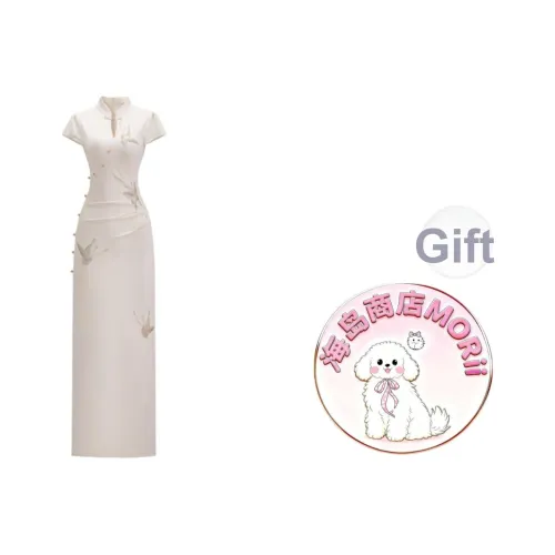 MORii Короткий рукав Платье Женское