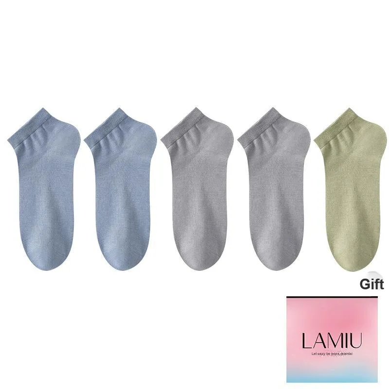 Lan Miao Ankle Socks Men's Shopping Bag Combo Set-40