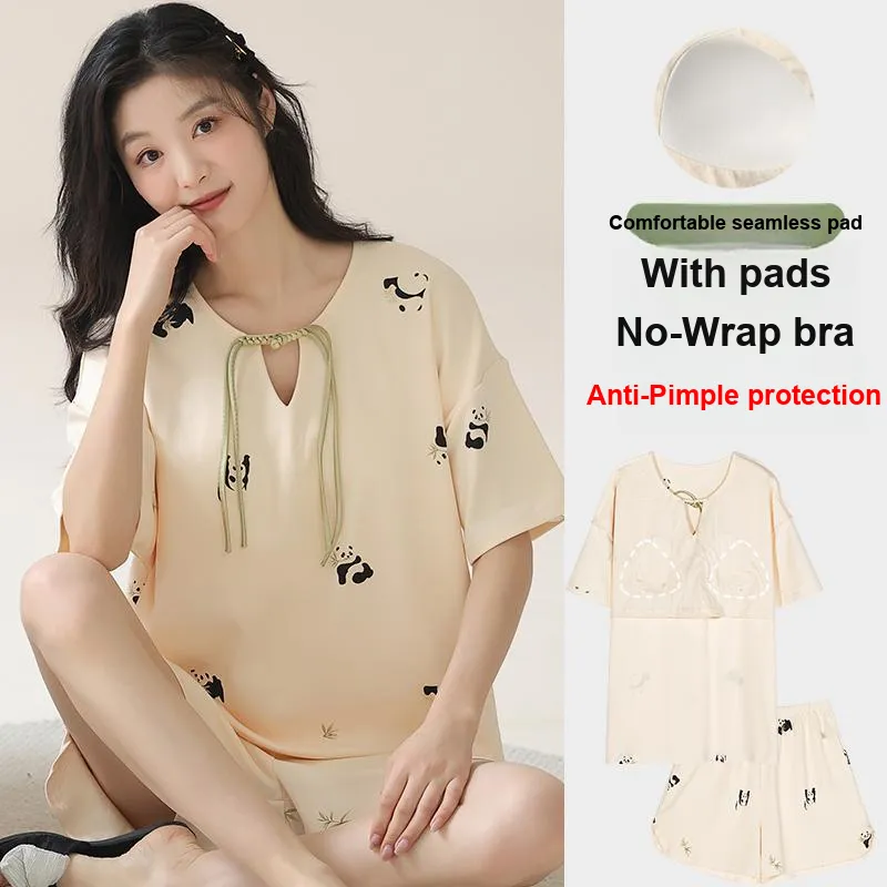 Cotton Gene Women's Pajama Sets-5