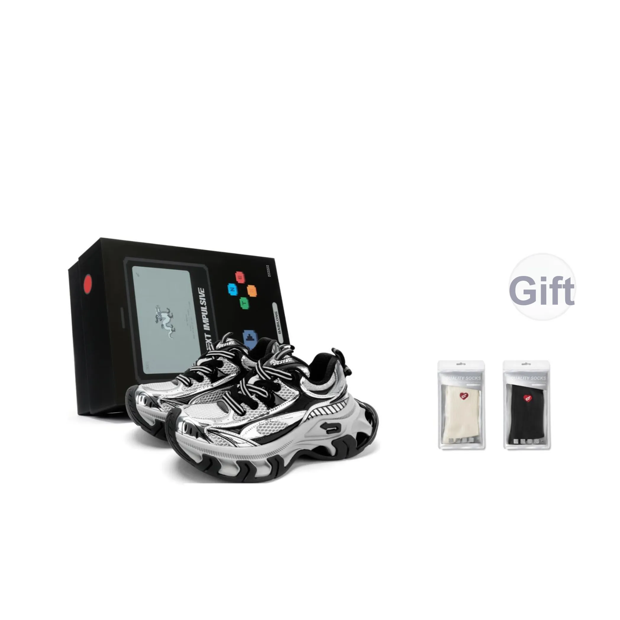 NEXT IMPULSIVE Низкий топ толстая подошва кроссовки унисекс