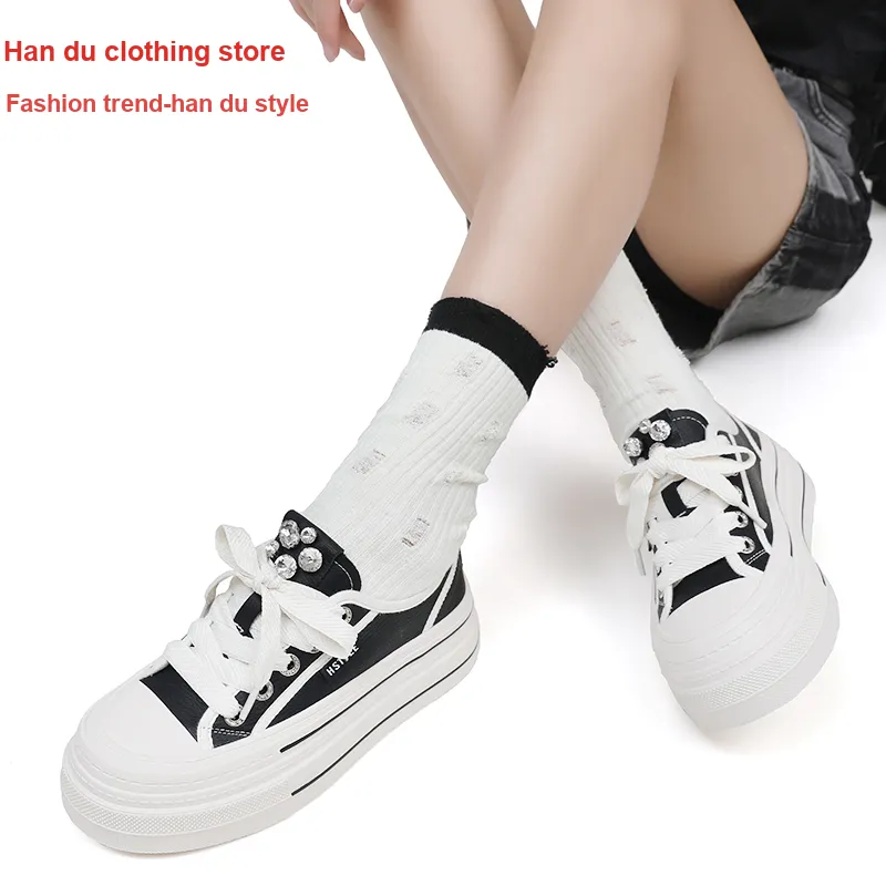 HSTYLE Wear-Resistant Skateboard Shoes Women's-2