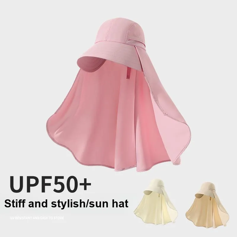 NANJIREN Polyester Sun Protection Hats Women's-5