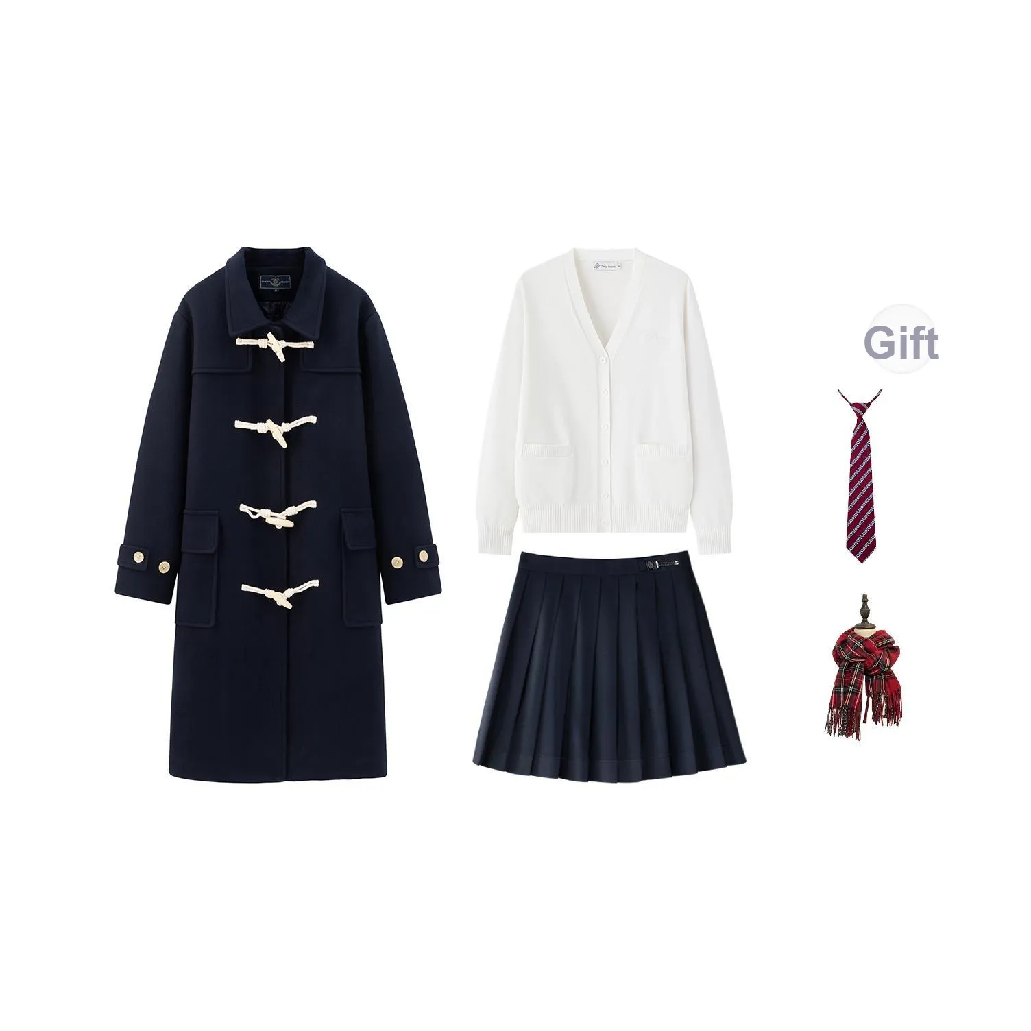 Tokyo Season JK UNIFORM Комплекты одежды Женские Темно-синий + Белый