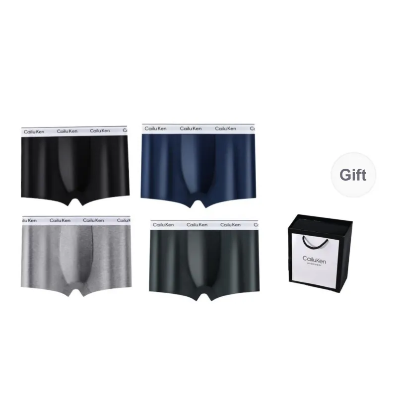 Inside The Orange Underpants Men's Gift Box Set Of 4-0