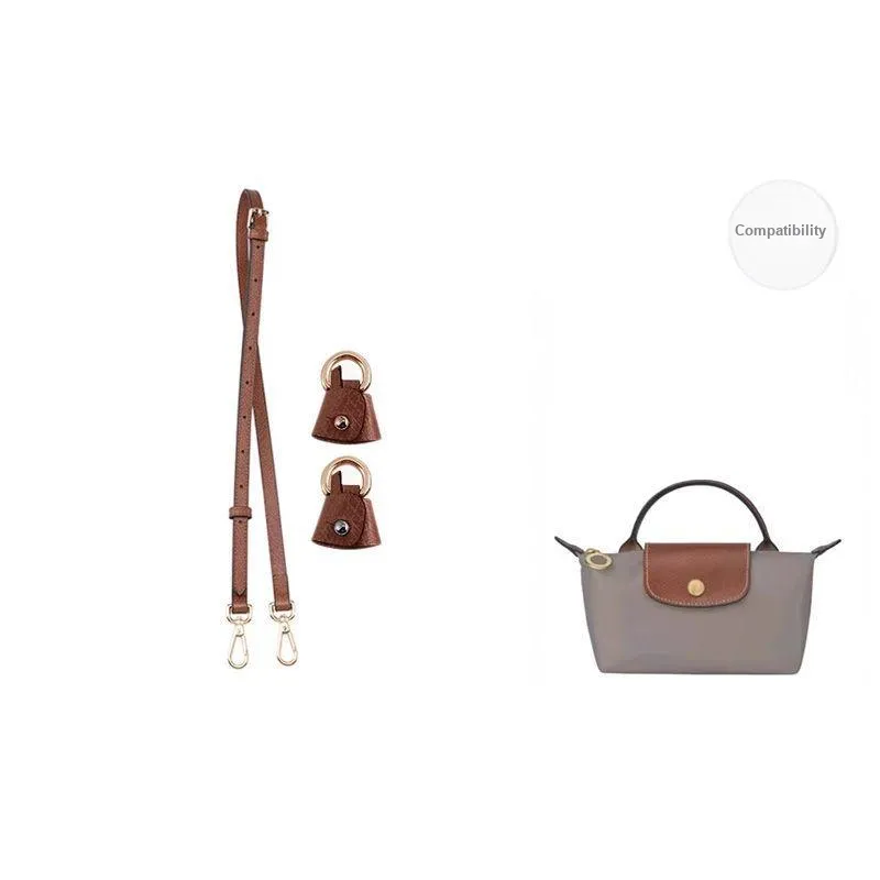Jingxi Microfiber Bag Shoulder Strap Women's Brown-6
