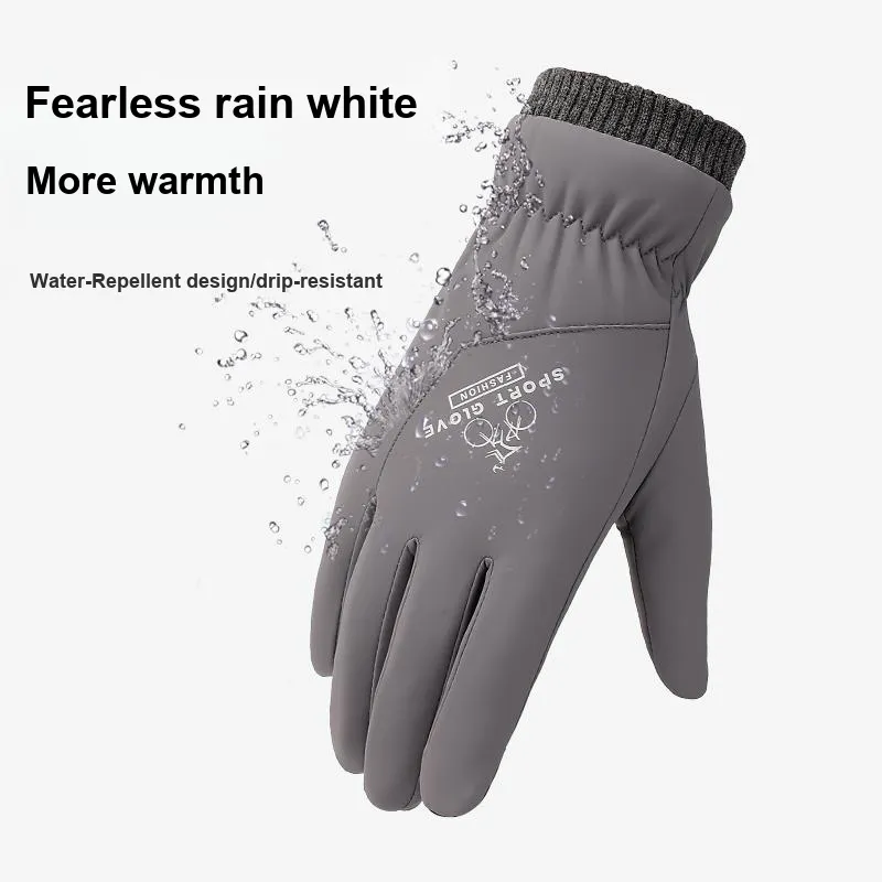 YUZHAOLIN Thickened Gloves Men's-5