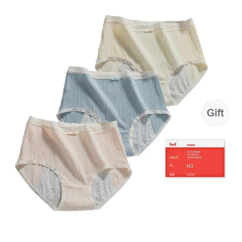 MIIOW Trend Party Series Underpants Women's Shopping Bag 3 Pack-7