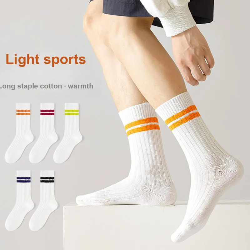 MIIOW Mid Calf Socks Men Box 5 Pack-2