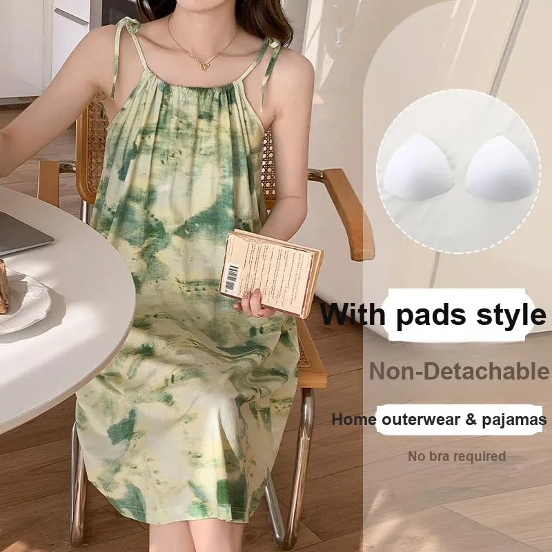 OUSHIBO Nightgown Women's Image Color-4
