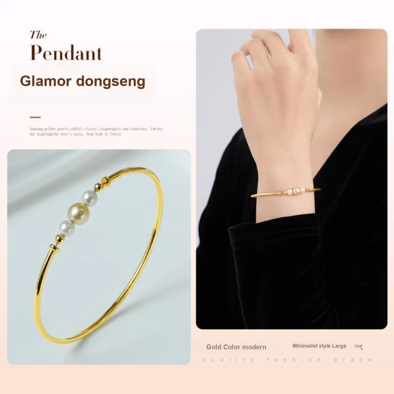 PEARL QUEEN Pearl Bangles Women's-2