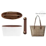 Dark Brown City 30 Two-Piece Set[Super-Light Liner+Pressure-Relief Shoulder Strap Pad]