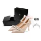 Rhinestone Bowknot Champagne-[7.5cm Starry Box+Limited Crown]Y729