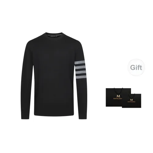 MANGANO Sweaters Men Black