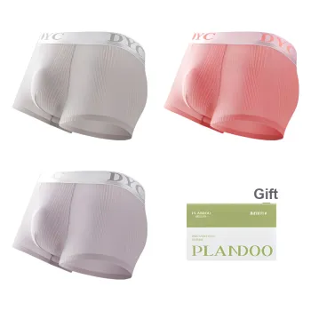 PLANDOO Underpants Men's Shopping Bag 3 Pack