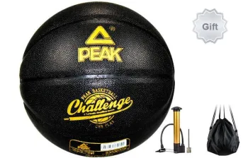 PEAK PU Basketball Black Size 7 Training Unisex