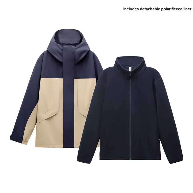 Bananain Waterproof And Windproof To Keep Warm Windbreaker Jacket Unisex