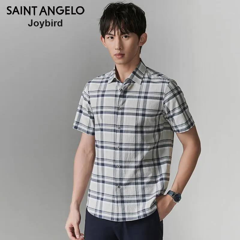 SAINT ANGELO Shirts Unisex Clear Blue-1