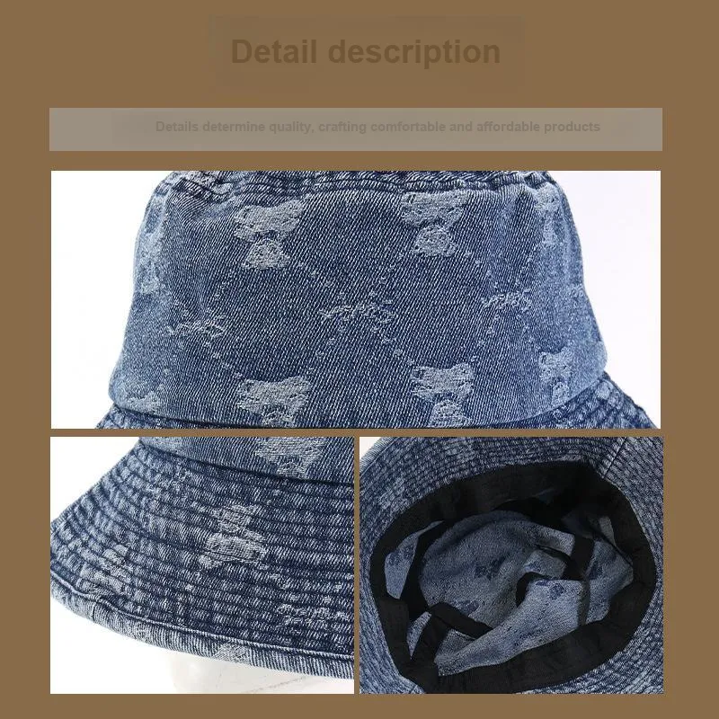 RX UVCUT Polyester Bucket Hats Unisex-3