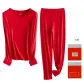 Crew Neck-China Red