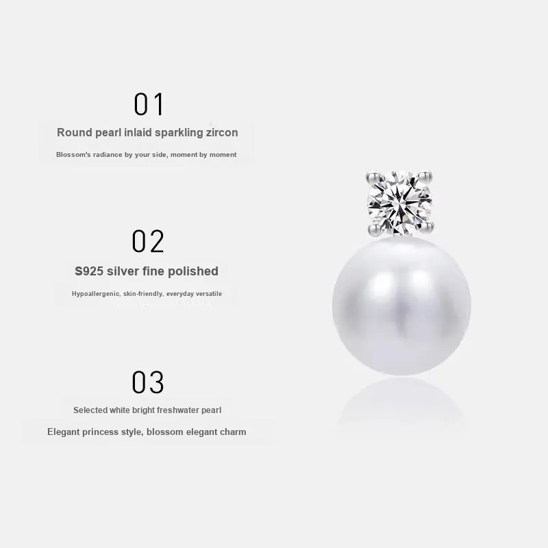 Kevni Pearl Earrings Women's-1