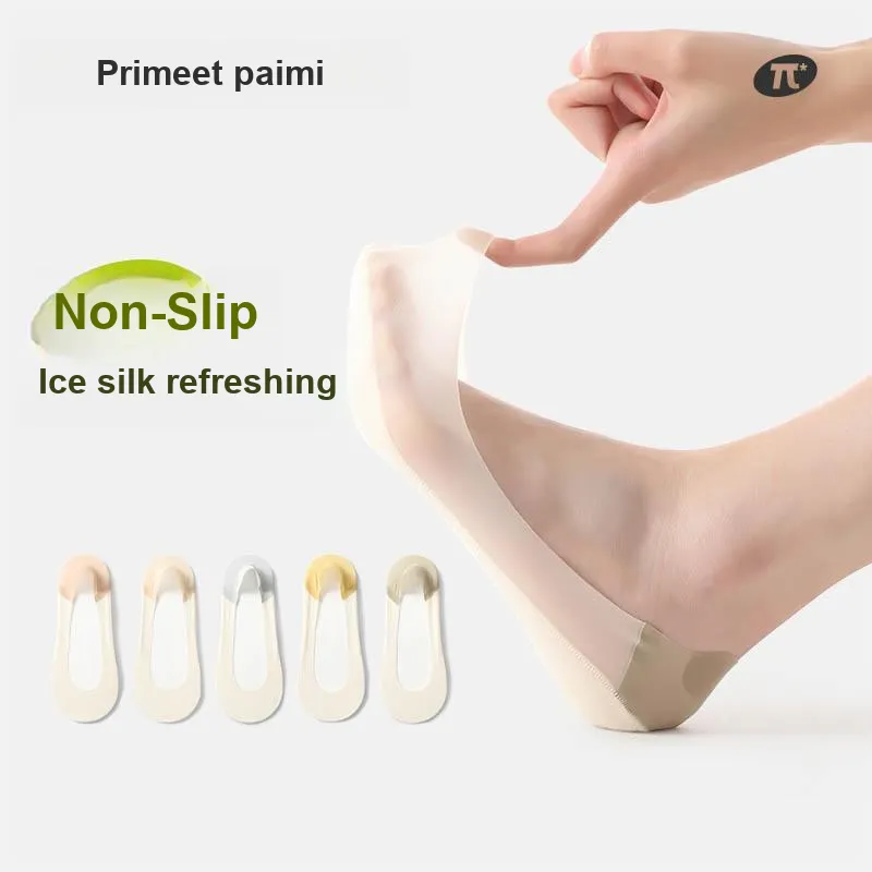Primeet No Show Socks Women's 5 Pack-3