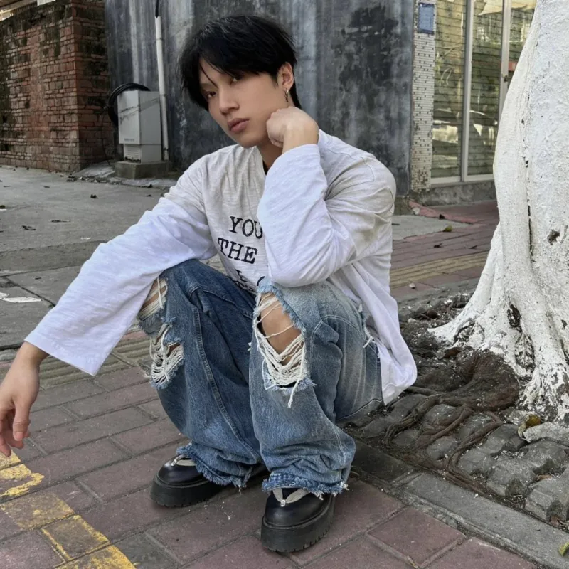 HLPT Jeans Unisex Blue-5