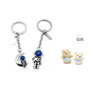 DAP Titanium Steel Keychains Unisex