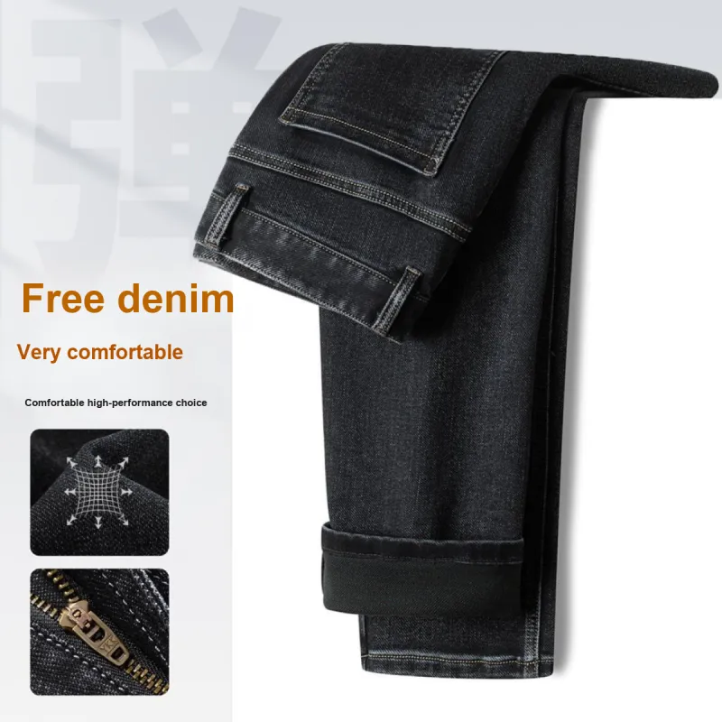 Red bean Jeans Men-2