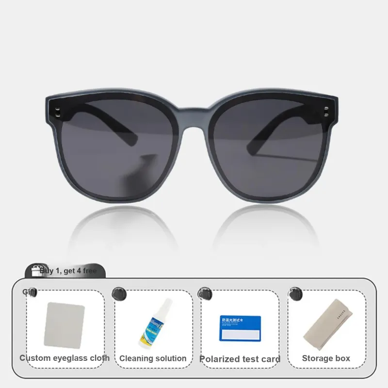 CACUSS Junior TR/Memory Plastic Square Sunglasses Unisex-22
