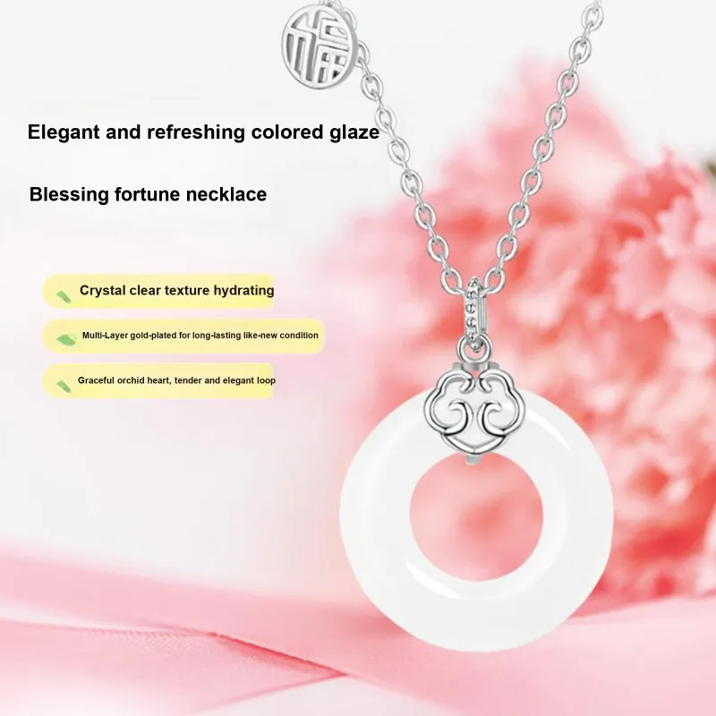 Jodie&Kevin Colored Glaze Necklaces Women's-2