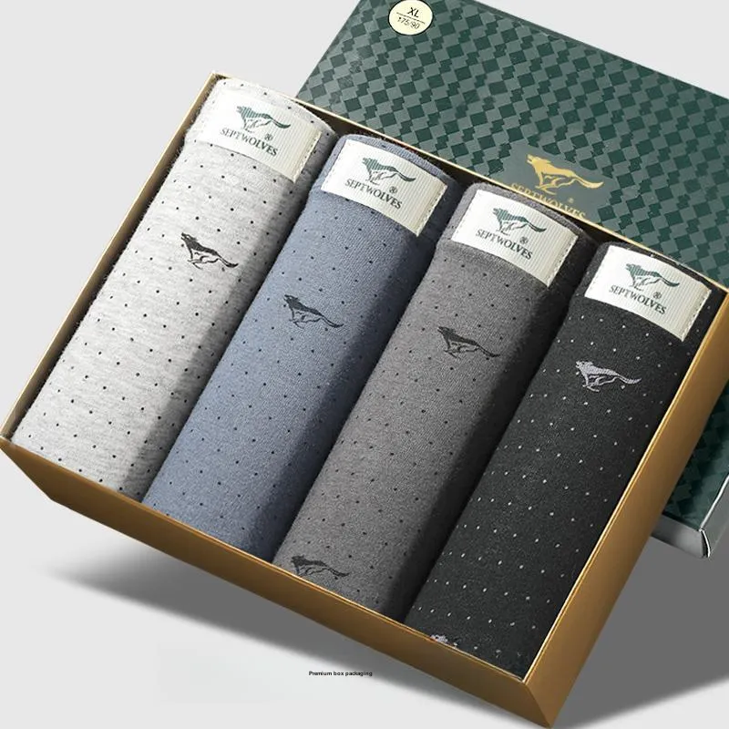 SEPTWOLVES Underwear Gift Box Men's 4 Pack-4