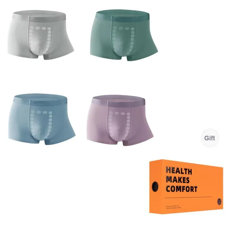 Vine Color Underpants Men's 4 Pack-4