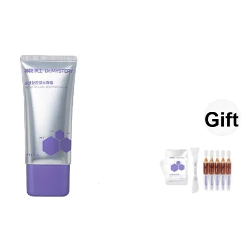 Dr.MYSTERY Peptide Collagen Гель Гладкая поверхность Маска Нанесение Глина Маска Увлажнение Лифтинг Успокаивающий