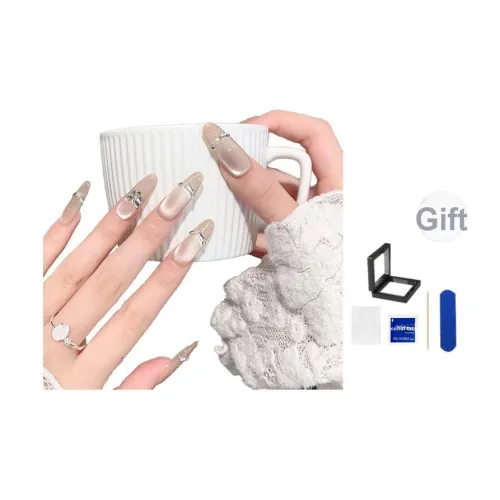 XNTX Французский False Nail Овал Прохладный Color Series Jump Цвет Coquette