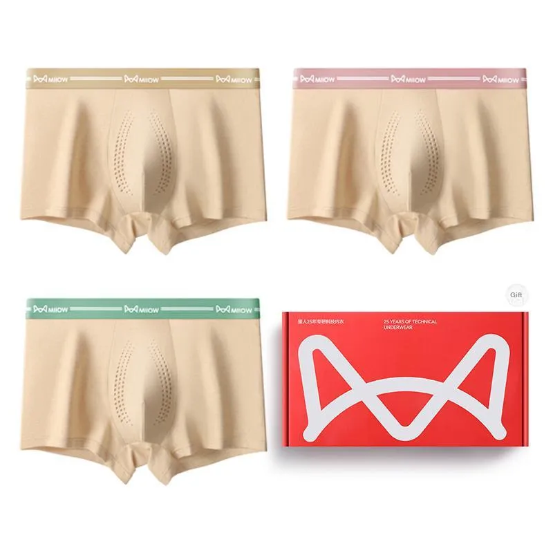 MIIOW Underpants Men's Box 3 Pack-3