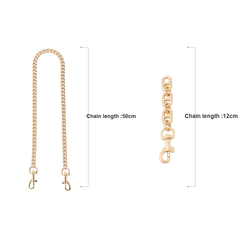 Gloya Metal Bag Accessory Women's Gold Tone-9