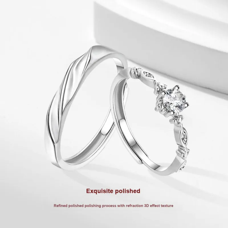 Master Kim Niche Luxury Design Advanced Touch Adjustable Opening Ring Unisex-1