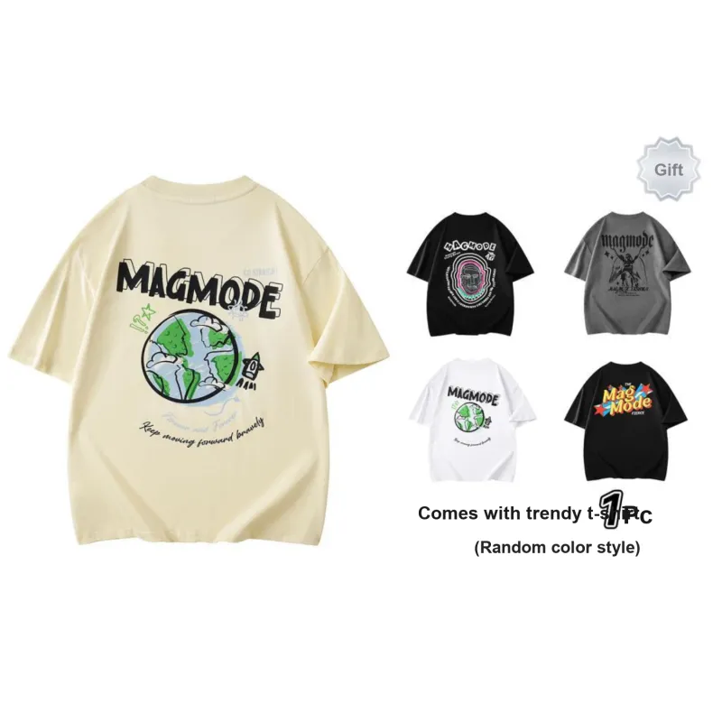 Magmode Short Sleeved T Shirts Unisex 3 Pack-3