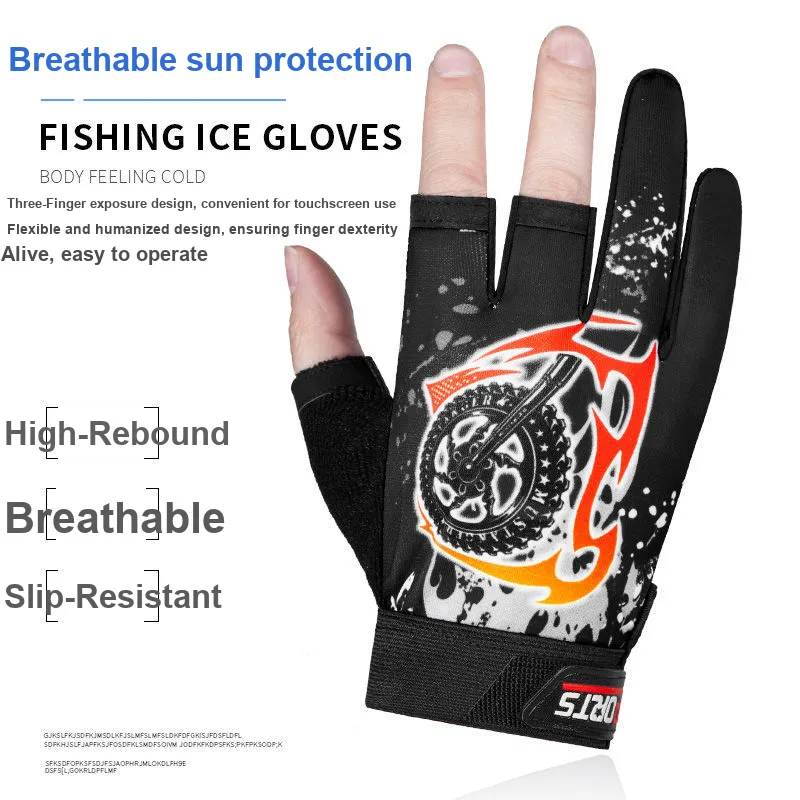 LEMONKID Back Of Hand Breathable Fabric Palm Honeycomb Anti Slip Fitness Gloves Men's-3
