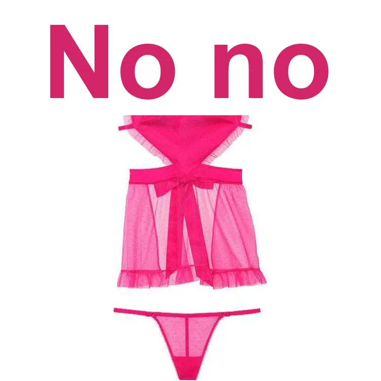 Victoria's Secret Nightgown Women's Barbie Pink-0