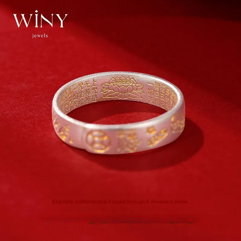 WINY 999 Fine Silver Rings Women's-2