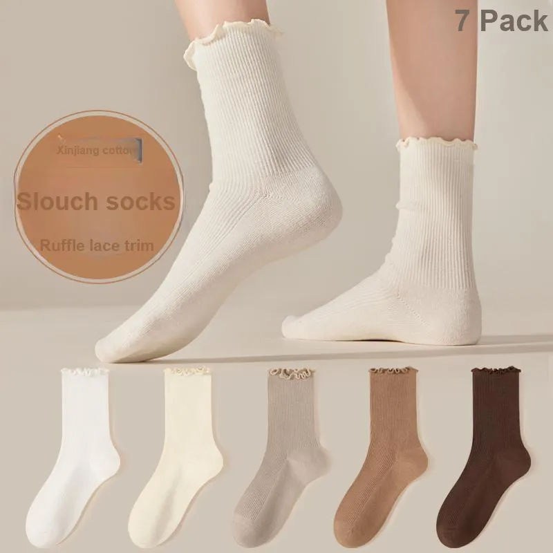 MIIOW Trend Party Series Mid Calf Socks Women's Combo Set-3