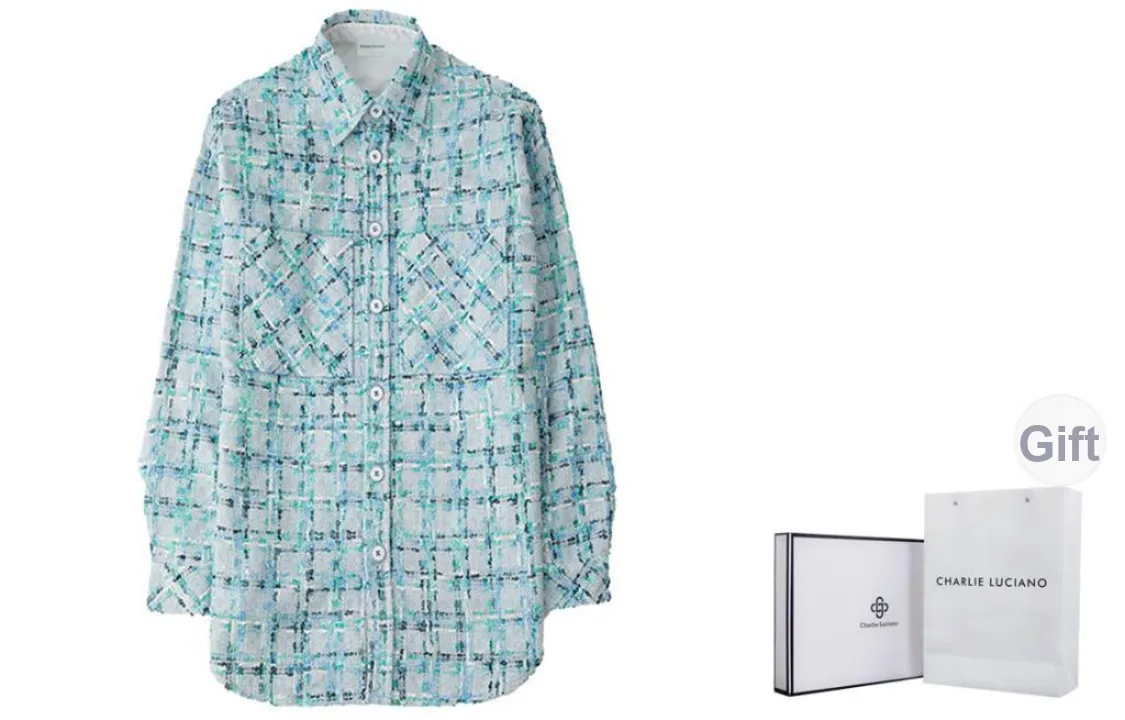 Charlie Luciano Shirt Unisex Turquoise